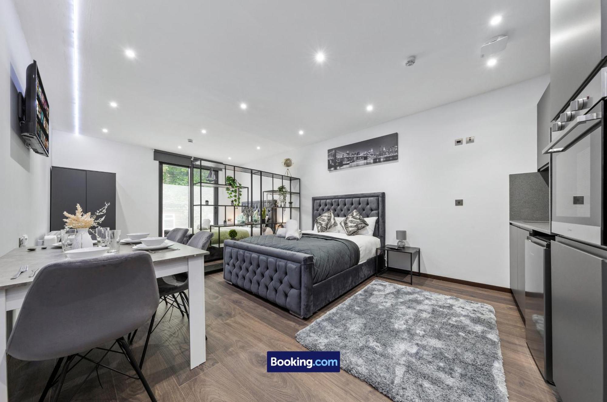 Stylish Studio Apt By Stay Smart Short Lets & Serviced Accommodation Woodstock With Free Wifi London Exterior foto